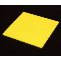 Acrylic Sheet - Yellow Opaque - 600x500x3mm