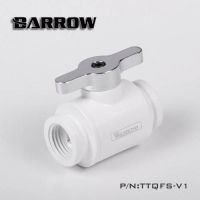 Barrow G1/4 Mini Ball Valve, Silver Handle - White