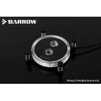 Barrow Acrylic Micro Jet CPU Waterblock, LRC 2.0 RGB, INTEL 2011(3), 2066 - Black