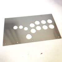 Mad Catz TE2 replacement metal plate with Hitbox layout + Plexi Cover set