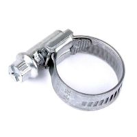 Hose Clamp for 12mm to 20mm OD Tubing  (7/16" - 13/16") Stainless steel - Silver