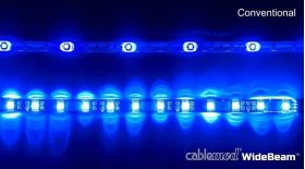 CableMod WideBeam Foam LED Strip - 60cm - BLUE