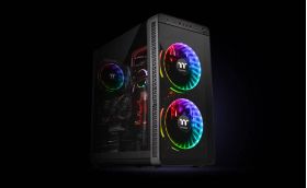 Thermaltake Riing Plus 20 RGB (200mm) Case Fan TT Premium Edition with Controller Example Setup