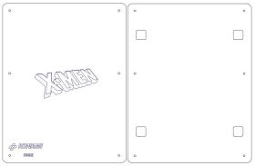 Konami X-Men Acrylic Case