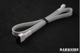 DarkSide 45cm (18") SATA 2.0/3.0 7P 180° to 180° cable with latch - Titanium Gray