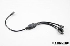 DarkSide RGB 3-Way Splitter cable Female-Female - DS-0878