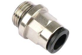 Push-in connector for 6 mm hoses, G 1/4 thread
