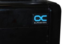 Alphacool Sticker 30x20mm - Soft Black