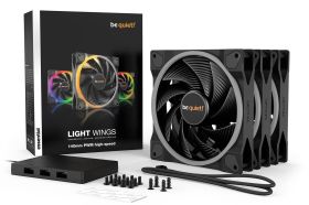 Be Quiet! Light Wings 140mm PWM High-speed - Triple Pack