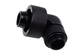 Alphacool Eiszapfen 19/13mm compression fitting 90° rotatable G1/4 - deep black
