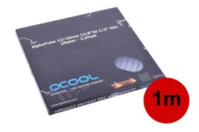 Alphacool tubing AlphaTube HF 13/10 (3/8"ID) - clear 1m (3,3ft) Retailbox