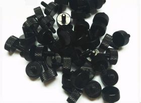 Aluminium Thumb Screw - M3 thread - Knurled Black