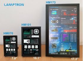 Lamptron HM101 Portable Display for AIDA64 - 10.1" IPS, HDMI, Ultra-thin narrow edge/bezel