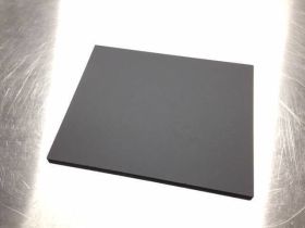 Acrylic Sheet - Black Opaque Matte - 600x500x3mm