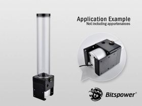 Bitspower Premium Dual / Single D5 Top Upgrade Kit 250 (POM Version) - BP-PD5TOPUK250P-BKCL