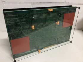 Neo Geo SNK MVS / MV2 Board 2-Slot Acrylic Case (Top & Bottom Plates)