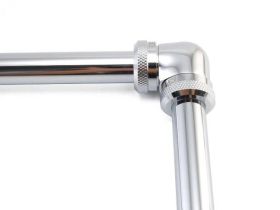 XSPC 14mm Rigid Tubing Elbow Fitting - Chrome