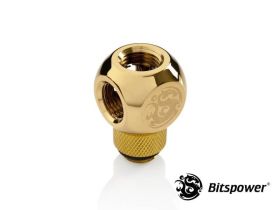 Bitspower G1/4" True Brass Q Plus-Rotary IG1/4"X4 Extender BP-TBFR-C