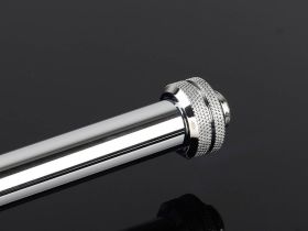Bitspower None Chamfer Brass Hard Tubing OD16MM Shining Silver - Length 500 MM