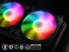 Bitspower Touchaqua NJORD 120 PWM Fan Digital RGB (3pcs)
