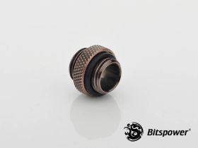 Bitspower G1/4 Mini Dual G1/4 Extender - Bronze Age BP-BAWP-C42