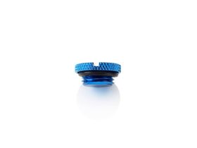 Bitspower G1/4" Royal Blue Low-Profile Stop Fitting - BP-RBLWP-C09
