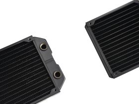 Bitspower Leviathan II 420 Radiator with Single Wave Fins (Thickness 27mm)