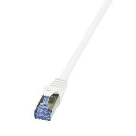 LogiLink Patch cable Cat.6A made from Cat.7 600 MHz S/FTP PIMF raw cable, PrimeLine, white, 10m
