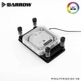 Barrow Acrylic Micro Jet CPU Waterblock, LRC 2.0 RGB, INTEL AM3/4 - Black