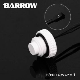 Barrow G1/4 - 10k Temperature Sensor Blank Plug - White
