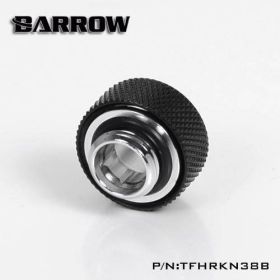 Barrow G1/4 - 13/10mm Flexible Tube Compression Fitting - Black