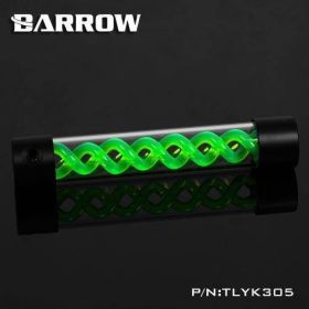 Barrow T-Virus Acrylic Green Helix Reservoir 305mm - Black