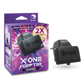 Brook X One Adapter EXTRA - Xbox One to Switch/PS4/PC (XID) with Battery Pack - Black