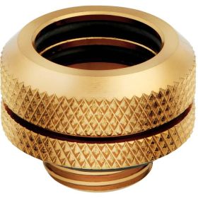 Corsair Hydro X Series XF Hardline 14mm OD Fitting Four Pack - Gold