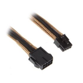 BitFenix PSU 8-Pin EPS12V Extension Cable - 45cm Sleeved Gold/Black