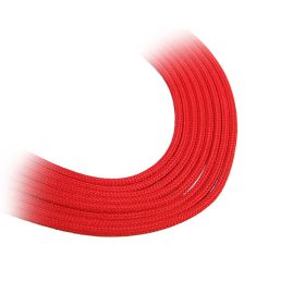 BitFenix PSU 8-Pin PCI-E Extension Cable - 45cm Sleeved Red/Black