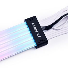Lian Li Strimer Plus V2 12VHPWR 16-pin to 16-Pin Extension Cable - 320mm, 8 LED Strips
