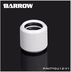 Barrow G1/4 - 16mm OD Twin Seal Hard Tube Extension - White