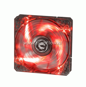 BitFenix Spectre PRO 120mm Fan Red LED - Black