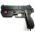 Ultimarc AimTrak Light Gun With Line Of Sight Aiming - With Recoil Black