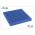 Arrowzoom Acoustic Panels Sound Absorption Studio Soundproof Foam - Wedge Tiles - 50 x 50 x 5 cm - Blue