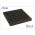 Arrowzoom Acoustic Panels Sound Absorption Studio Soundproof Foam - Wedge Tiles - 25 x 25 x 5 cm - Black
