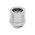 Corsair Hydro X Series XF Compression 10/13mm (3/8” / 1/2”) ID/OD Fitting Four Pack - Chrome