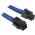 BitFenix 4-Pin ATX12V Extension Cable 45cm - Sleeved Blue/Black