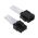 BitFenix 4-Pin ATX12V Extension Cable 45cm - sleeved White/Black
